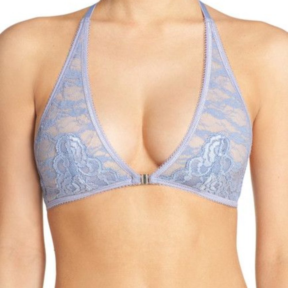 Free People Modern Love Soft Lace Front Closure Bralette Bra | Brand New